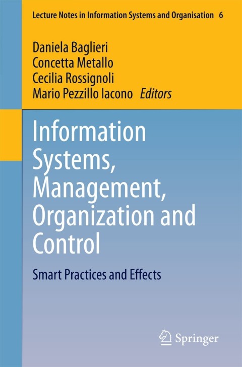 Cover image for book Information Systems, Management, Organization and Control