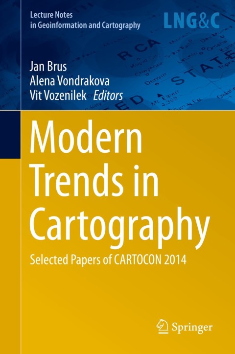 Cover image for book Modern Trends in Cartography