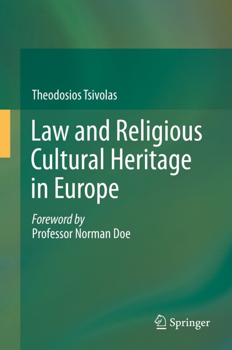 Cover image for book Law and Religious Cultural Heritage in Europe