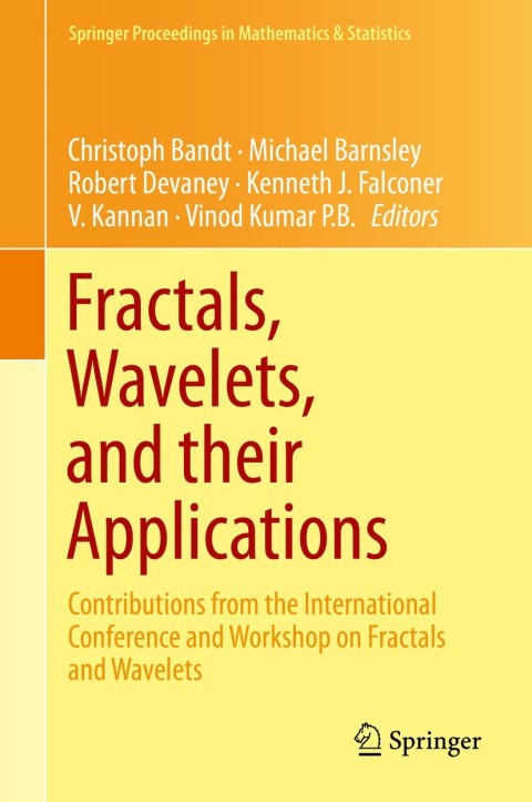 Cover image for book Fractals, Wavelets, and their Applications