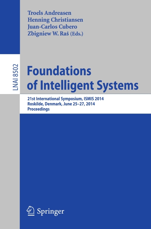 Cover image for book Foundations of Intelligent Systems
