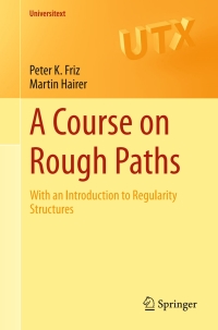 Titelbild: A Course on Rough Paths 9783319083315
