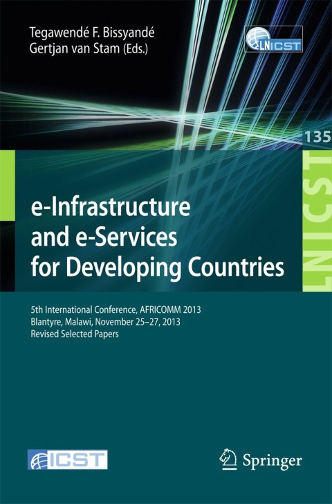 Cover image for book e-Infrastructure and e-Services for Developing Countries