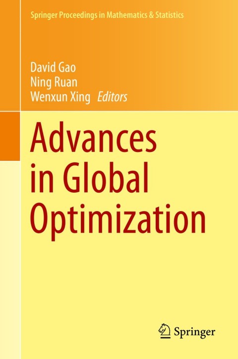 Cover image for book Advances in Global Optimization