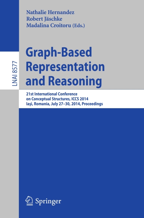 Cover image for book Graph-Based Representation and Reasoning