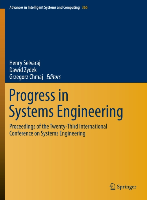 Cover image for book Progress in Systems Engineering