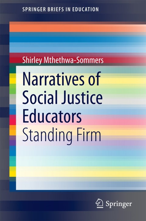 Cover image for book Narratives of Social Justice Educators