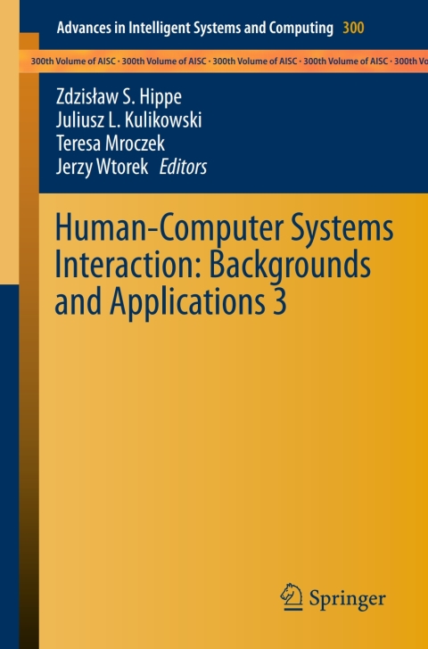 Cover image for book Human-Computer Systems Interaction: Backgrounds and Applications 3