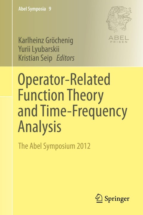 Cover image for book Operator-Related Function Theory and Time-Frequency Analysis