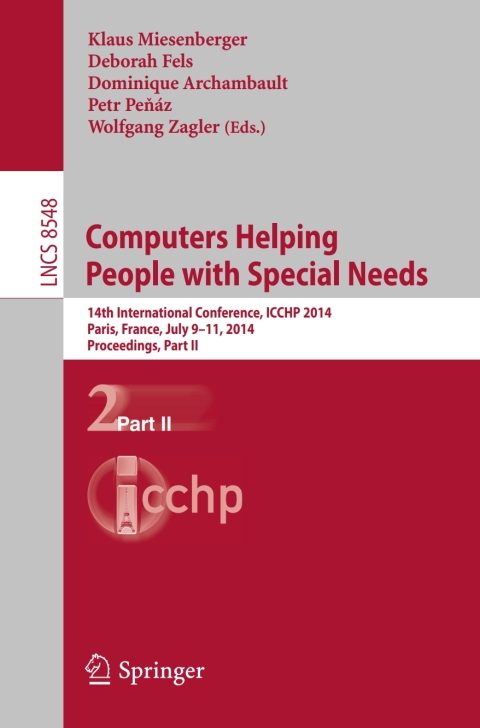 Cover image for book Computers Helping People with Special Needs