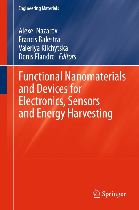 Cover image for book Functional Nanomaterials and Devices for Electronics, Sensors and Energy Harvesting