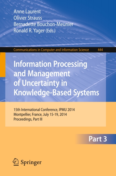 Cover image for book Information Processing and Management of Uncertainty