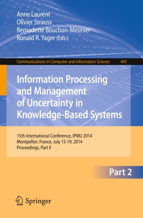 Cover image for book Information Processing and Management of Uncertainty