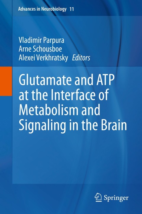 Cover image for book Glutamate and ATP at the Interface of Metabolism and Signaling in the Brain