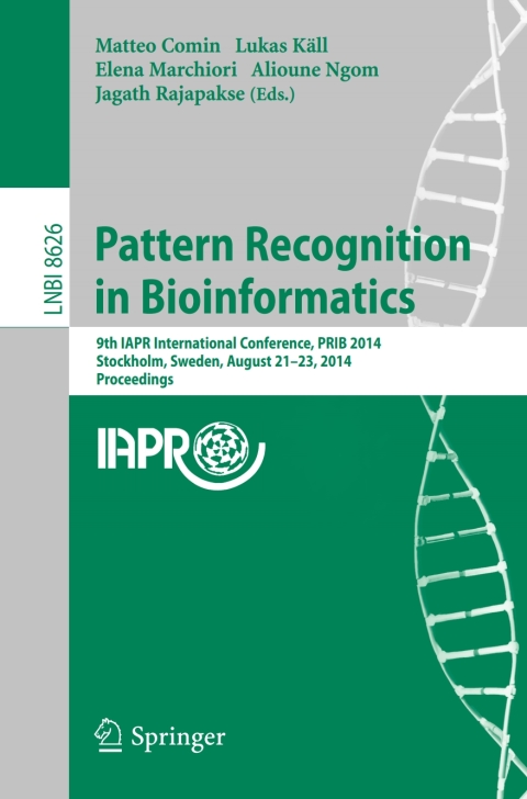 Cover image for book Pattern Recognition in Bioinformatics