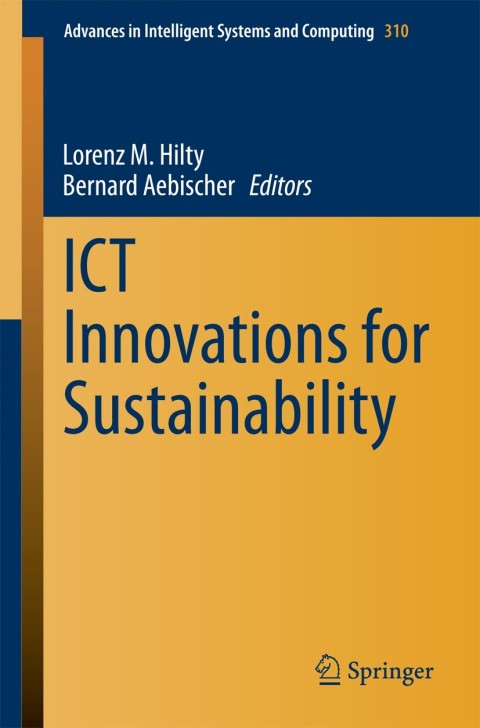 Cover image for book ICT Innovations for Sustainability