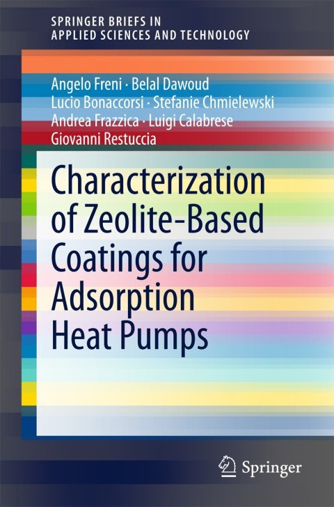 Cover image for book Characterization of Zeolite-Based Coatings for Adsorption Heat Pumps