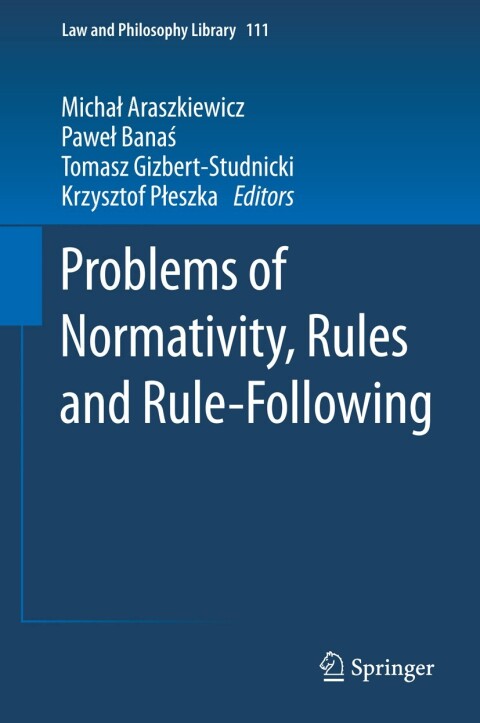 Cover image for book Problems of Normativity, Rules and Rule-Following