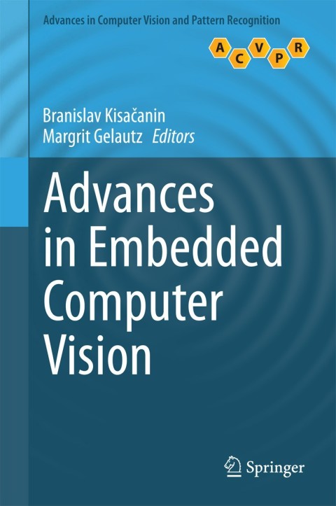 Cover image for book Advances in Embedded Computer Vision