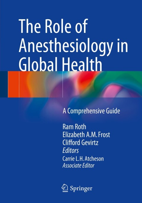 Cover image for book The Role of Anesthesiology in Global Health