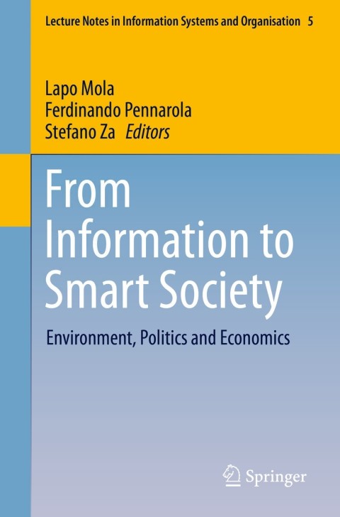 Cover image for book From Information to Smart Society