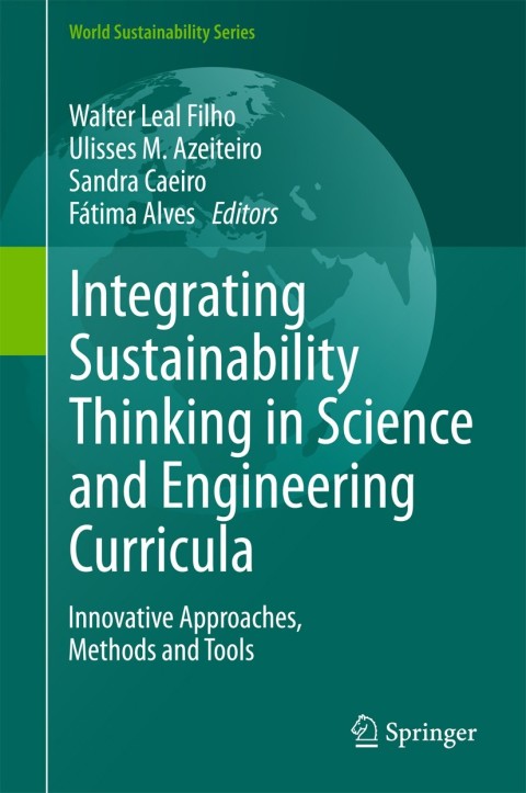 Cover image for book Integrating Sustainability Thinking in Science and Engineering Curricula