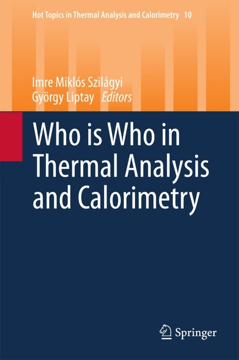 Cover image for book Who is Who in Thermal Analysis and Calorimetry