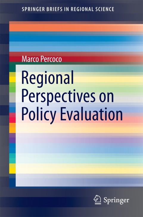 Cover image for book Regional Perspectives on Policy Evaluation