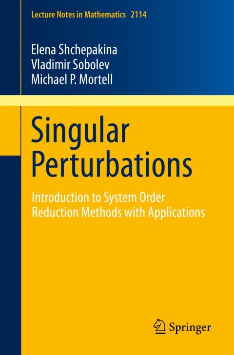 Cover image for book Singular Perturbations