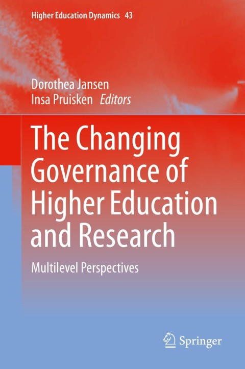Cover image for book The Changing Governance of Higher Education and Research