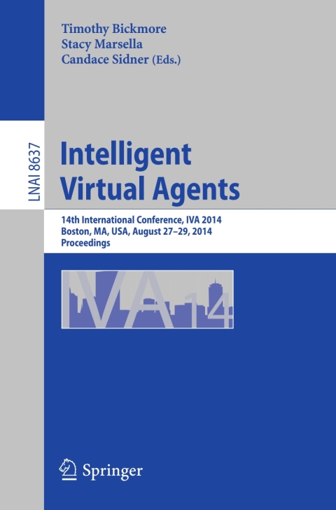 Cover image for book Intelligent Virtual Agents