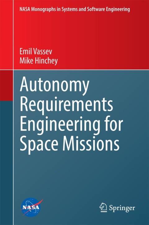 Cover image for book Autonomy Requirements Engineering for Space Missions