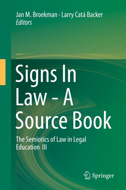 Cover image for book Signs In Law - A Source Book