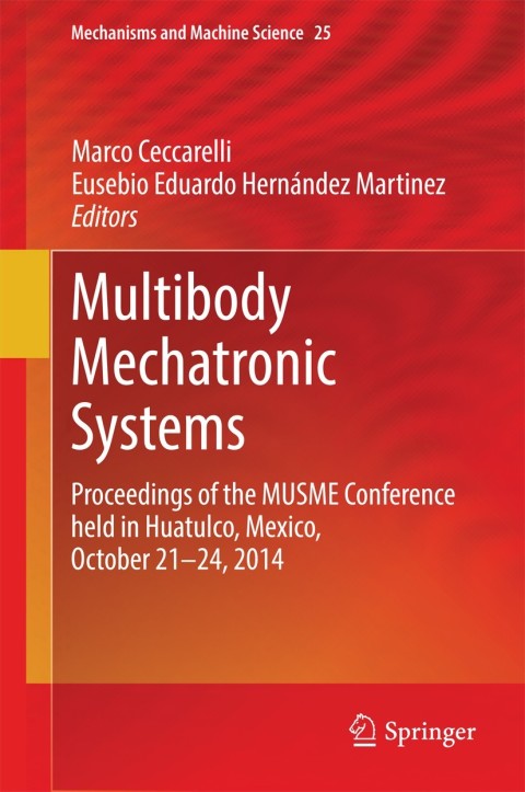 Cover image for book Multibody Mechatronic Systems