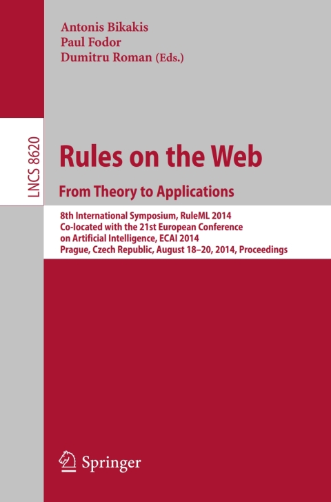 Cover image for book Rules on the Web: From Theory to Applications