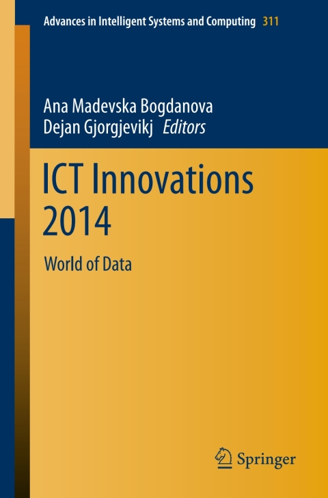 Cover image for book ICT Innovations 2014