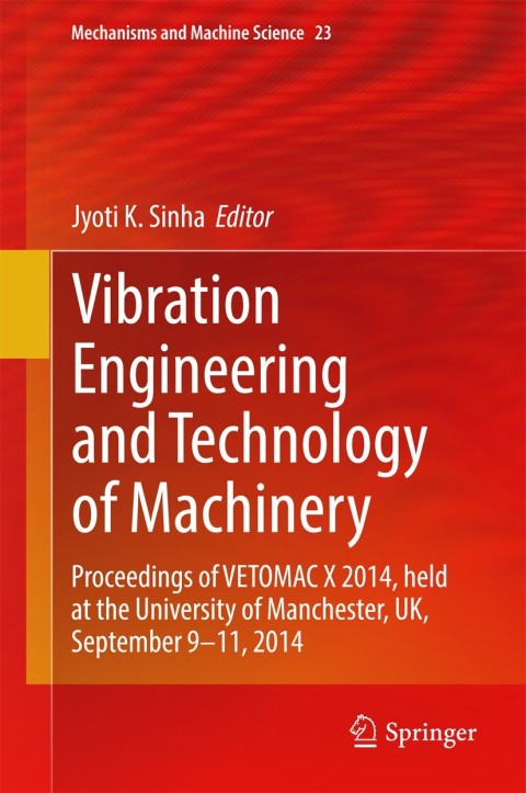 Cover image for book Vibration Engineering and Technology of Machinery
