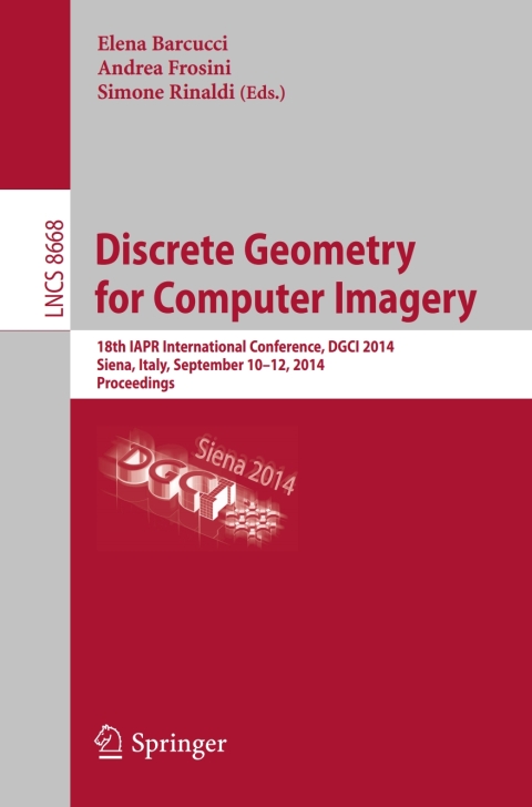 Cover image for book Discrete Geometry for Computer Imagery