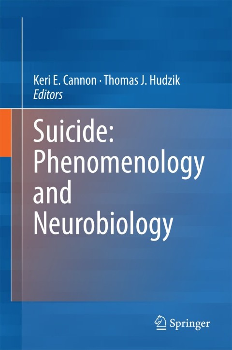 Cover image for book Suicide: Phenomenology and Neurobiology