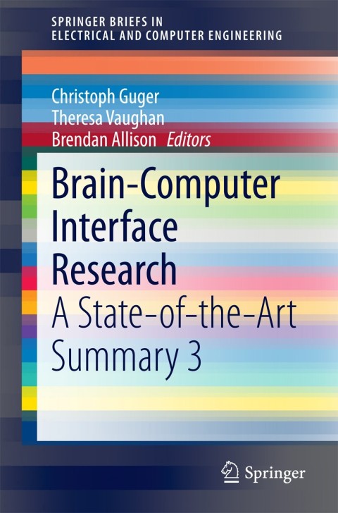 Cover image for book Brain-Computer Interface Research