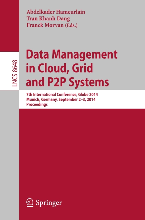 Cover image for book Data Management in Cloud, Grid and P2P Systems