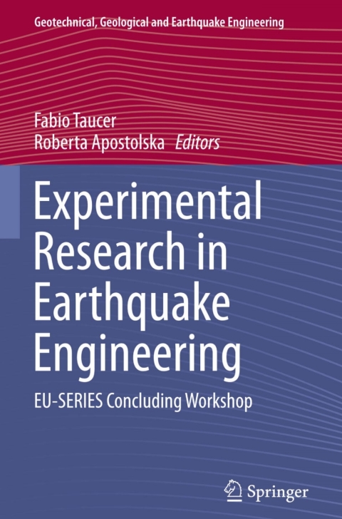 Cover image for book Experimental Research in Earthquake Engineering