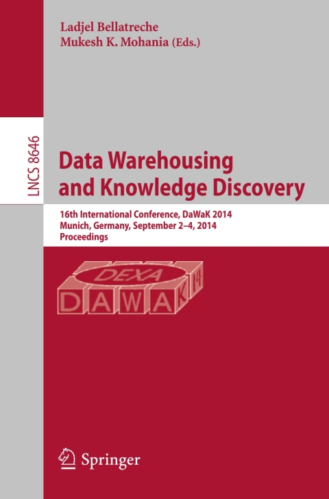 Cover image for book Data Warehousing and Knowledge Discovery