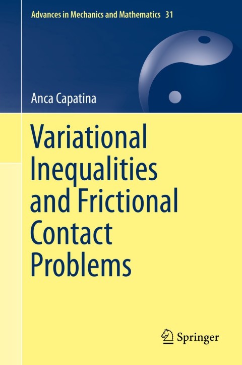 Cover image for book Variational Inequalities and Frictional Contact Problems