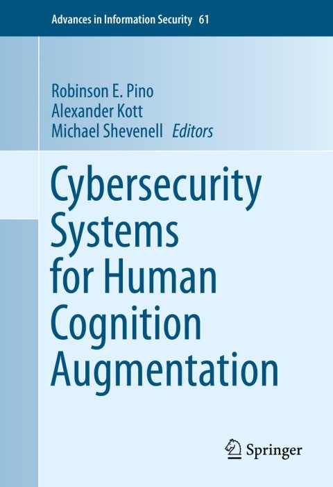 Cover image for book Cybersecurity Systems for Human Cognition Augmentation