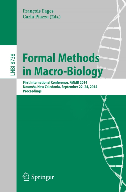 Cover image for book Formal Methods in Macro-Biology