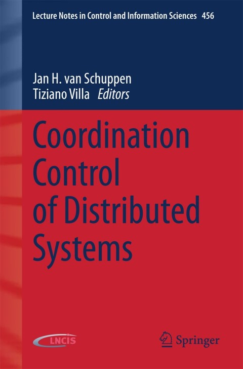 Cover image for book Coordination Control of Distributed Systems