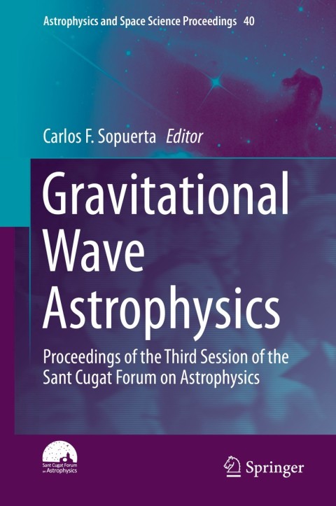 Cover image for book Gravitational Wave Astrophysics