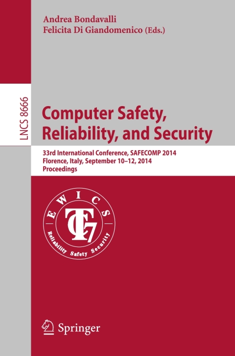 Cover image for book Computer Safety, Reliability, and Security
