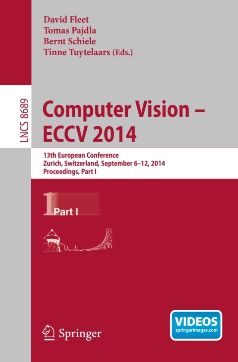 Cover image for book Computer Vision -- ECCV 2014